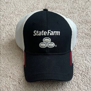State Farm Black and White Cap (2 Available)